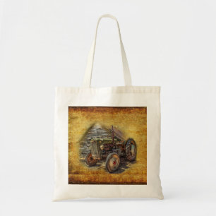 Bolsa Tote Vintage Fazenda Trator Velho