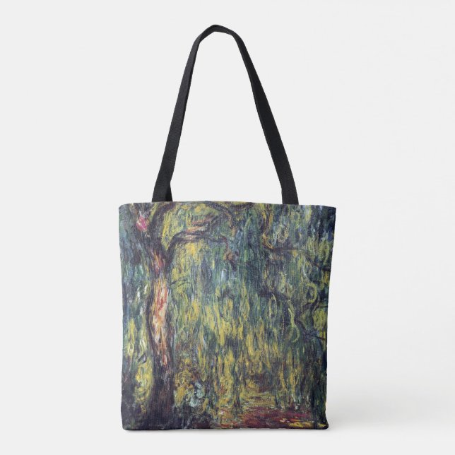Bolsa Tote Vintage Fine Art, Claude Monet (Verso)