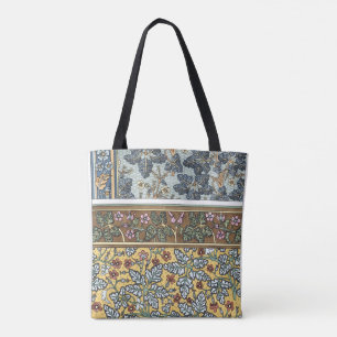Bolsa Tote Vintage Floral Art Nouveau Flores Selvagens De Ger