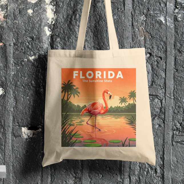 Bolsa Tote Vintage Florida (Criador carregado)