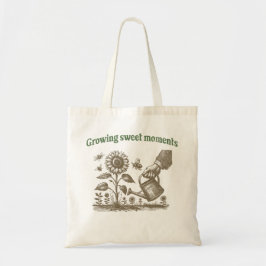Bolsa Tote Vintage for Gardener's Growing Sweet Moments 