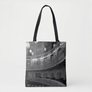 Bolsa Tote Vintage France Versailles Palace Casa de Ópera