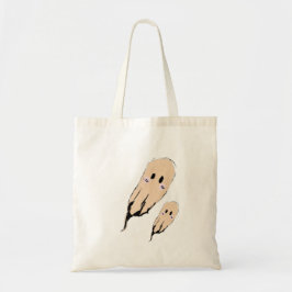 Bolsa Tote Vintage Ghost Halloween Trick ou Treine Candy