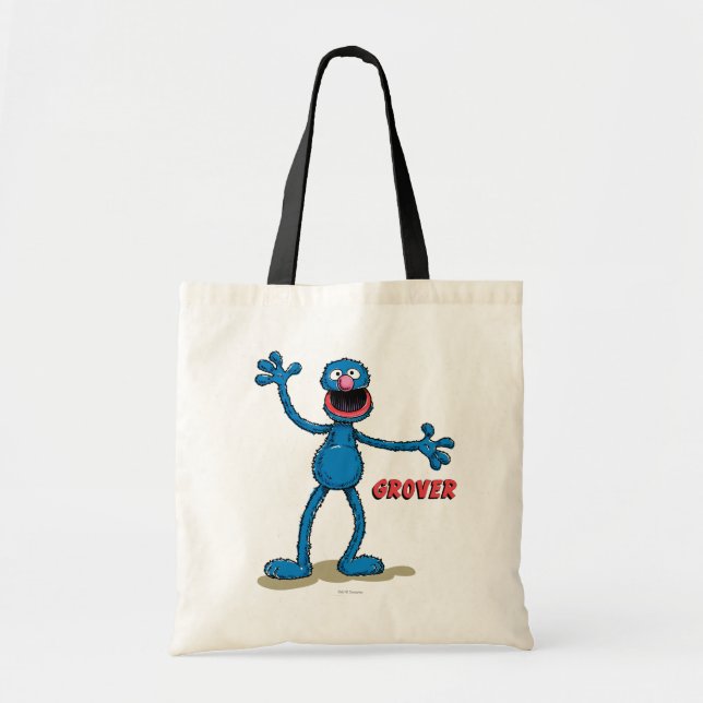 Bolsa Tote Vintage Grover (Frente)