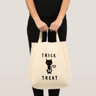 Bolsa Tote Vintage HALLOWEEN Black Cat