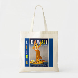 Bolsa Tote Vintage Hawaii