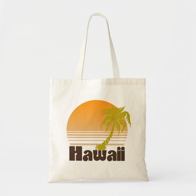 Bolsa Tote Vintage Hawaii (Frente)