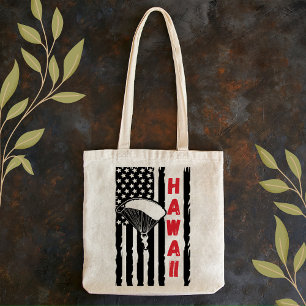 Bolsa Tote Vintage Hawaii Paragliding Skydiving