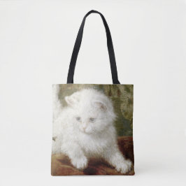 Bolsa Tote Vintage Henriette Ronner-Knip Curiousity