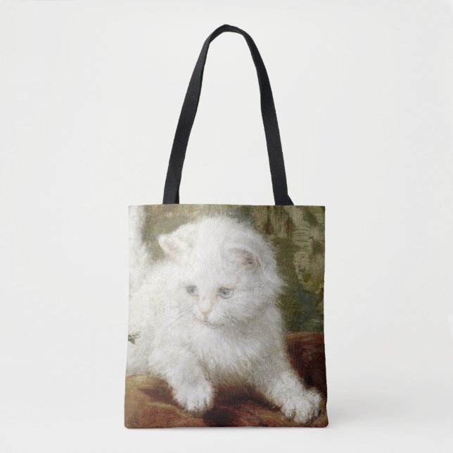Bolsa Tote Vintage Henriette Ronner-Knip Curiousity (Frente)