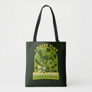 Bolsa Tote Vintage I Raise Pequenos Dinossauros Vintage