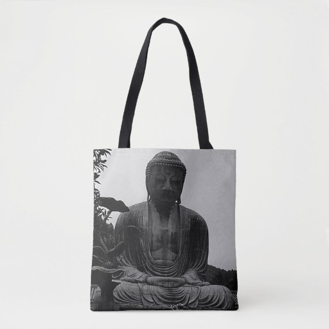 Bolsa Tote Vintage Japan Kamakura Excelente Buddha (Frente)