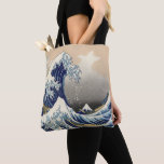 Bolsa Tote vintage japeso art ocean paisagem excelente onda<br><div class="desc">vintage japanesa art ocean paisagem marinha os acessórios de moda de ondas de excelente. Tatuagem japonesa e acessórios de moda.</div>