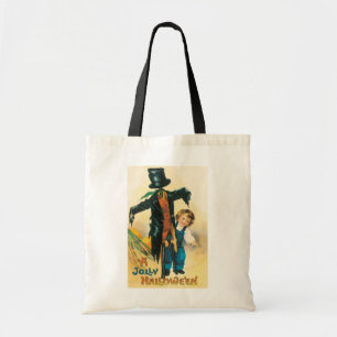Bolsa Tote Vintage Jolly Halloween Scarecrow Ellen Clapsaddle