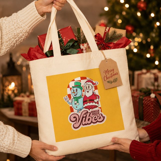 Bolsa Tote Vintage Jolly Tote Bag (A Gift Bag They’ll Actually Reuse)