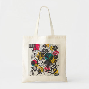 Bolsa Tote Vintage Kandinsky Kleine Welten V Bauhaus Abstrato