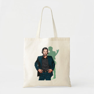 Bolsa Tote Vintage Keanu Art Reeves Incrível Para Fãs De Film