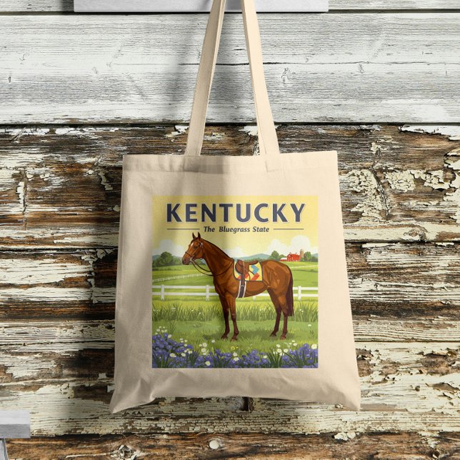 Bolsa Tote Vintage Kentucky (Criador carregado)