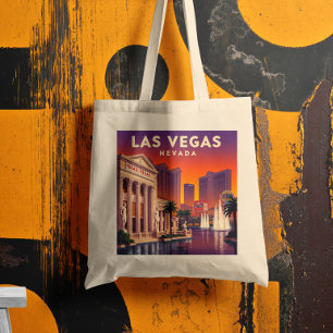 Bolsa Tote Vintage Las Vegas Nevada