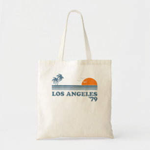 Bolsa Tote Vintage Los Angeles California Retro Sunset Surfin