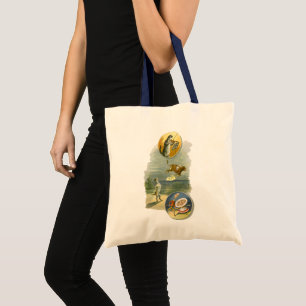 Bolsa Tote Vintage Madre Goose Enfermeira Rhyme Ei Diddle
