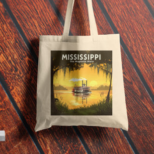 Bolsa Tote Vintage Mississippi