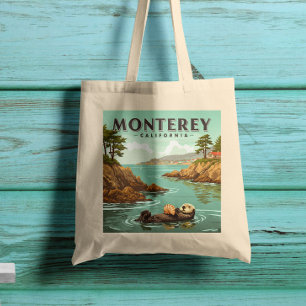 Bolsa Tote Vintage Monterey California
