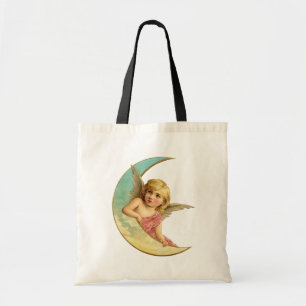 Bolsa Tote Vintage Moon Angel