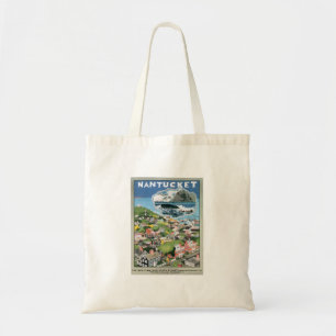 Bolsa Tote Vintage Nantucket Massachusetts