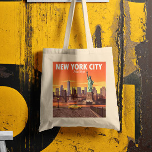 Bolsa Tote Vintage Nova York