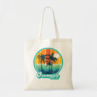 Bolsa Tote Vintage Oceanside California Summer VacBeach