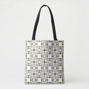 Bolsa Tote Vintage ornamental, sem soldadura. abstrato, ara