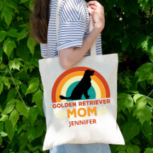 Vintage Ouro Lab Cachorro Mãe Sunset Personalizado