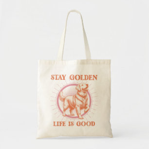 Bolsa Tote Vintage Ouro Retriever Permaneça Ouro A vida útil
