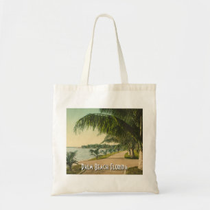 Bolsa Tote Vintage Palm Beach Flórida