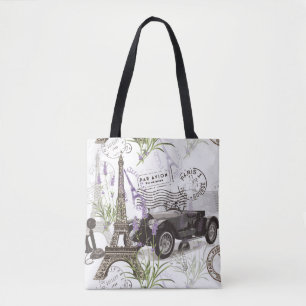 Bolsa Tote Vintage Paris