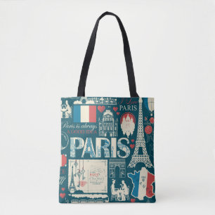 Bolsa Tote Vintage parisiense: Legalidade da República France