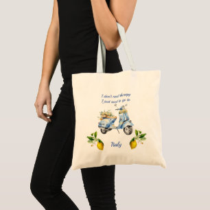 Bolsa Tote Vintage Patinete Itália Lemons