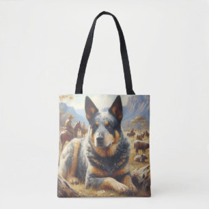 Bolsa Tote Vintage, pintor australiano de bovinos