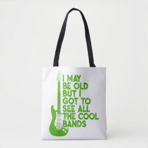 Bolsa Tote Vintage Posso Ser Velho, Mas Tenho Que Ver O Legal