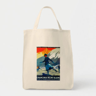 Bolsa Tote Vintage PosterEurope de Chamonix-Mont Blanc