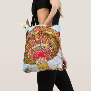 Bolsa Tote Vintage retro carnaval swing, foto colorida