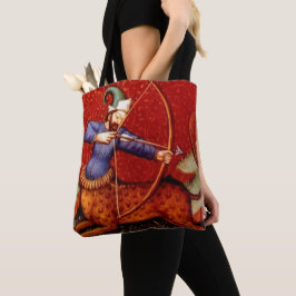 Bolsa Tote Vintage Sagittarius