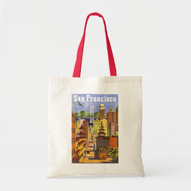 Bolsa Tote Vintage San Francisco (Frente)