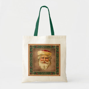 Bolsa Tote Vintage Santa Claus