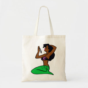 Bolsa Tote vintage sereia africana