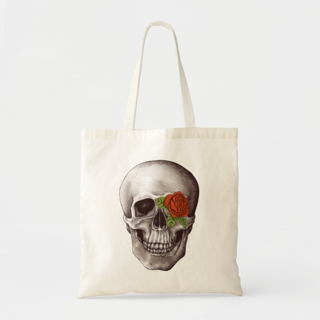 Bolsa Tote Vintage Skull (Frente)