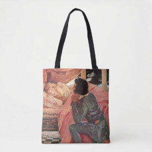 Bolsa Tote Vintage Sleeping Beauty por Jessie Willcox Smith