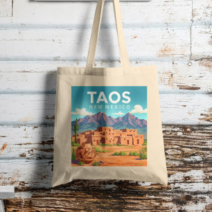 Bolsa Tote Vintage Taos Novo México