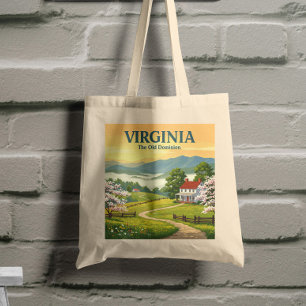Bolsa Tote Vintage Virginia